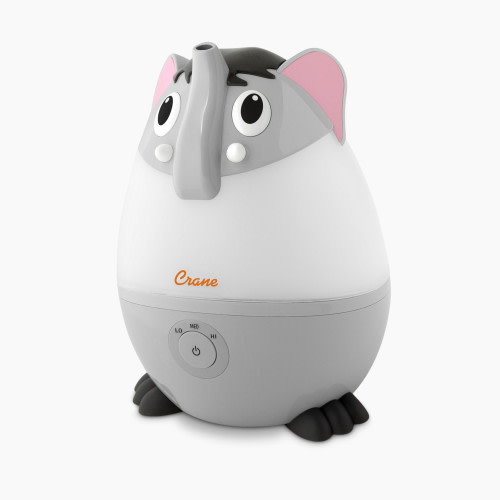 Crane Cool Mist Humidifier, 0.5 Gal. - Mini Elephant, 0.5 Gallon