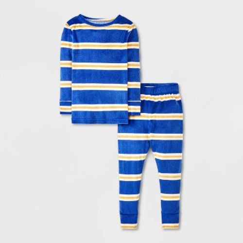 Toddler Boys' 2pc Snuggly Soft Snug Fit Pajama Set - Cat & Jack™