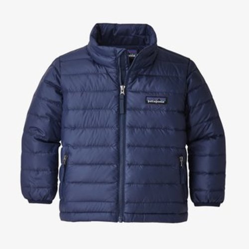 Patagonia Baby Down Sweater Jacket - Navy - 6-12 M