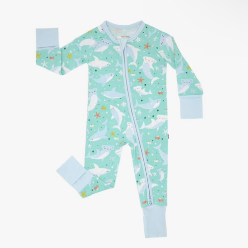 Little Sleepies Pajamas for Baby Boys & Girls, Viscose from Bamboo Baby Pajamas, Snug Baby Sleeper, Toddler PJs, 2-Way Zipper