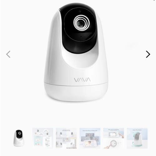 720P Video Baby Monitor Add on Cam- VAVA