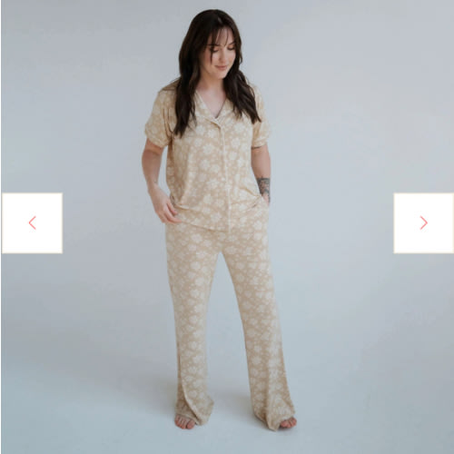Retro Floral | Women's Flare Set | Nursing Pajama – Milk & Baby