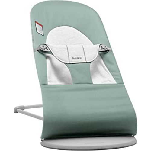 BabyBjörn Bouncer Balance Soft, Cotton/Jersey, Green/Grey