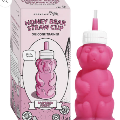 Honey Bear Straw Cup