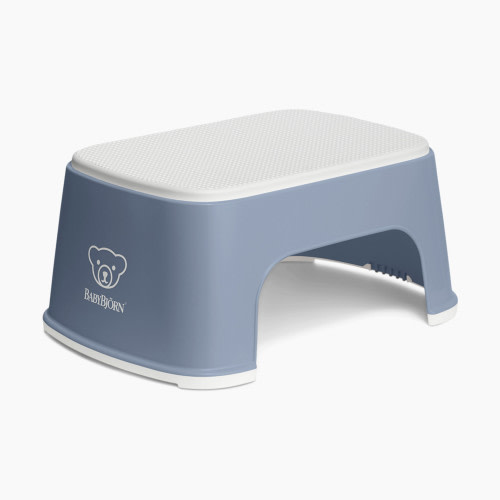Babybjörn Step Stool - Deep Blue/White