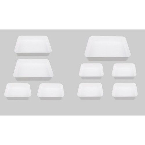 9ct Plastic Drawer Bins White - Bullseye's Playground™