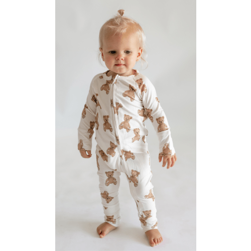 Infant Romper in Bears