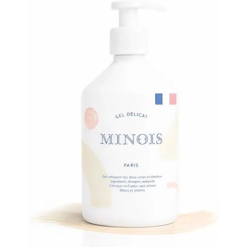 MINOIS PARIS Safe Baby Wash and Shampoo Premium French - 16.91 fl oz