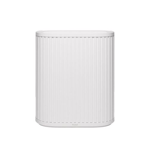 Windmill Air Purifier for Home - 3-In-1 Filtration for Smoke & More - True HEPA Filter, Activated Carbon, & Pre-Filter - Covers Up To 1950 sq ft - Ultra-Quiet - App Compatible - White