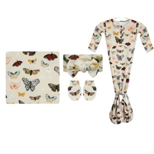 Amelia Newborn Headband Bundle (Gown)