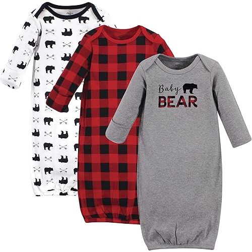 Little Treasure Unisex Baby Cotton Gowns