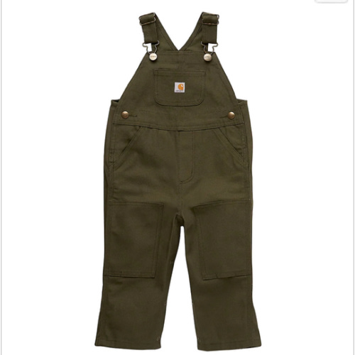 Kids' Loose Fit Canvas Bib Overall (Infant/Toddler) | Gear | Carhartt