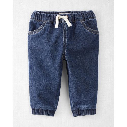 Baby Denim Joggers Made with Organic Cotton - Little Planet | Carter's