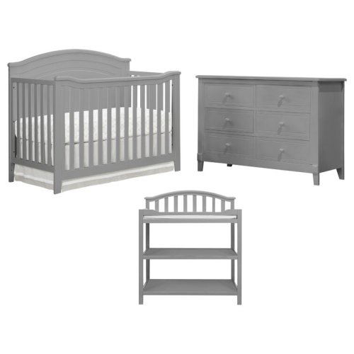 Berkley Convertible 3 -Piece Nursery Furniture Set