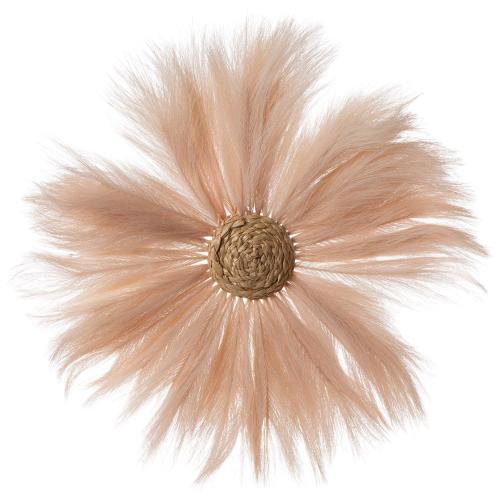 Pampas Grass Flower Wall Decor