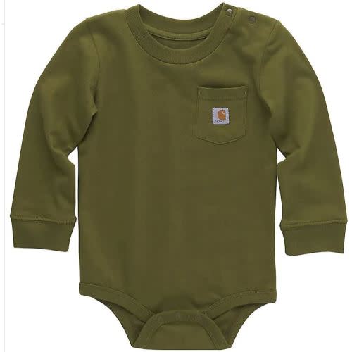 Kids' Long-Sleeve Pocket Bodysuit (Infant)