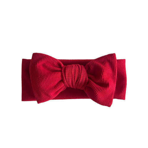 Ribbed Bow, Red