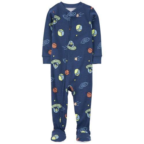 Baby 1-Piece Space Print 100% Snug Fit Cotton Footie Pajamas - Carter's | Carter's