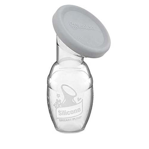 Haakaa Gen 1 Silicone Breast Pump with Leak-Proof Silicone Cap, 4 oz/100 ml, BPA PVC and Phthalate Free