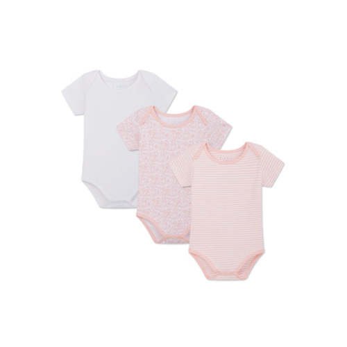 Baby Bodysuit Bundle in English Rose — 6-9M