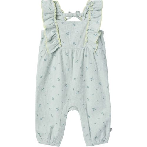Modern Moments™ by Gerber Baby Girls' Ruffles Long Leg Romper, Light Lilac Stamp Fleur, 0-3 Months