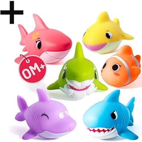 No Hole Baby Bath Toys 12 Pcs