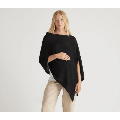 Lightweight Cotton Cashmere Nursing Shawl