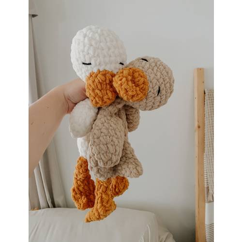 Duck lovey / duck toy /crochet duck