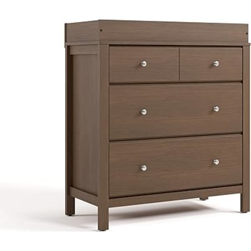 3 Drawer Dresser with Changing Topper