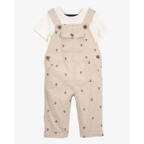 Baby 2-Piece Anchor Tee & Overall Set - Carter's | Carter's