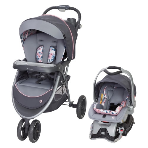 Baby Trend Skyview Plus Stroller and Car Seat Combo for Infants - Bluebell