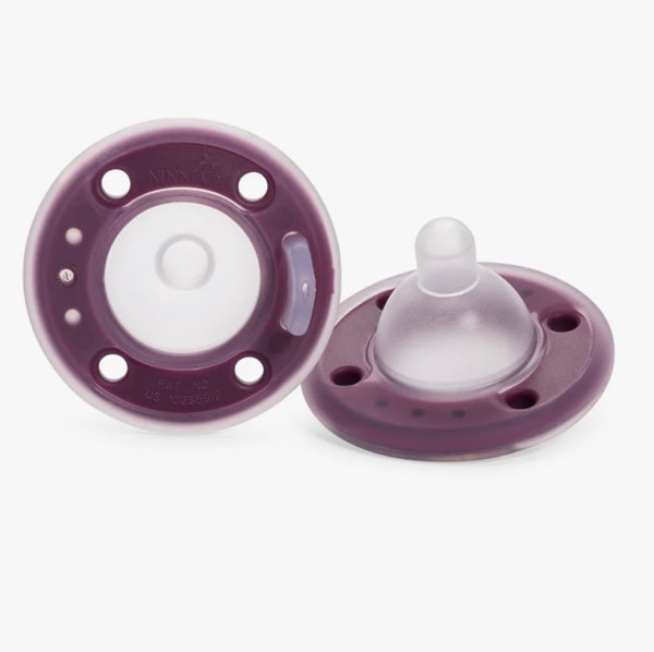 Ninni Pacifier Plum 2 Pack