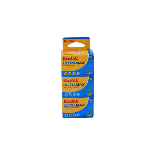 Kodak GC/UltraMax 400 Color Negative Film (35mm Roll Film, 36 Exposures, 3-Pack)
