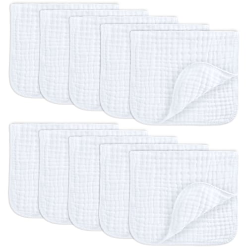 Comfy Cubs - Muslin Burp Cloths (10 pack)