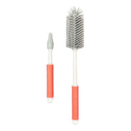Cherub Baby Silicone Baby Bottle, Pouch And Teat Brush Set
