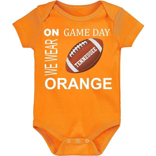 On Gameday Baby Bodysuit for Tennesse Fans - Orange
