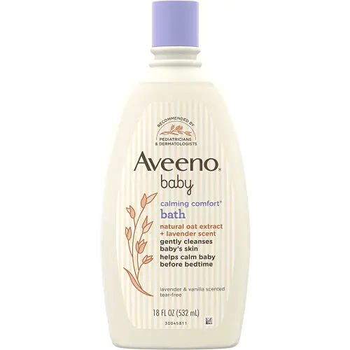 Aveeno Baby Calming Comfort Lavender and Vanilla Tear-Free Bath Wash, 2  pk./18 fl. oz.