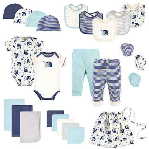 Touched by Nature Organic Cotton 25-Piece Layette