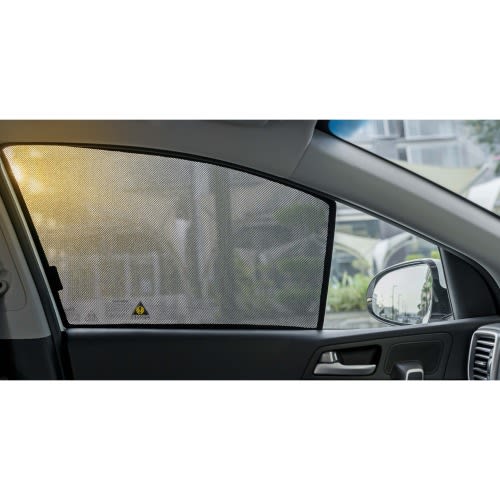 QuikSnap® 2017 Hyundai Elantra - Sun Shade - Black, Polyester, Direct Fit, Set of 4