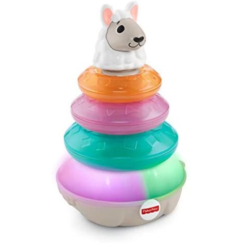 Fisher-Price Linkimals Lights & Colors Llama, Multi Color