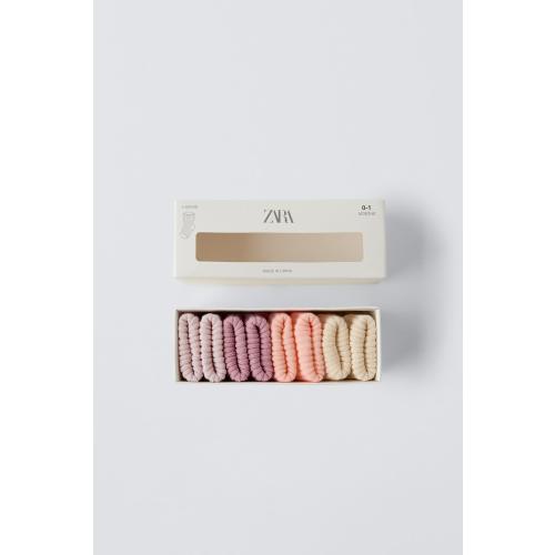 FOUR-PACK OF COLORFUL SOCKS - Pink | ZARA United States