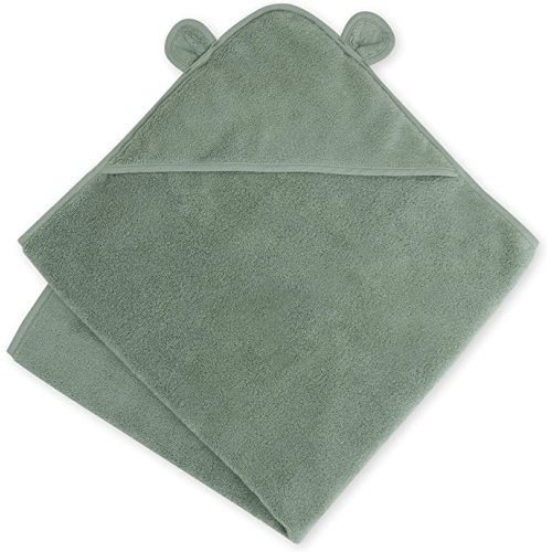 Natemia Organic Hooded Baby Towel in Sage