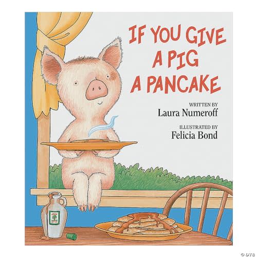 If You Give a Pig a Pancake Book - Multicolor - Perfect for Gifting & Family Reading Time, 1 Pc.