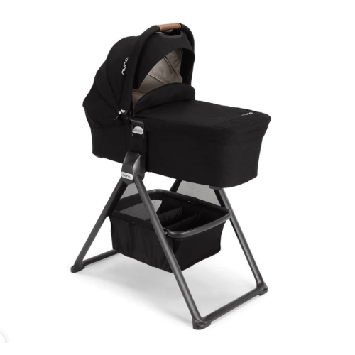 Nuna MIXX bassinet + Stand in Caviar