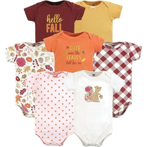 Hudson Baby Baby Girl Cotton Bodysuits