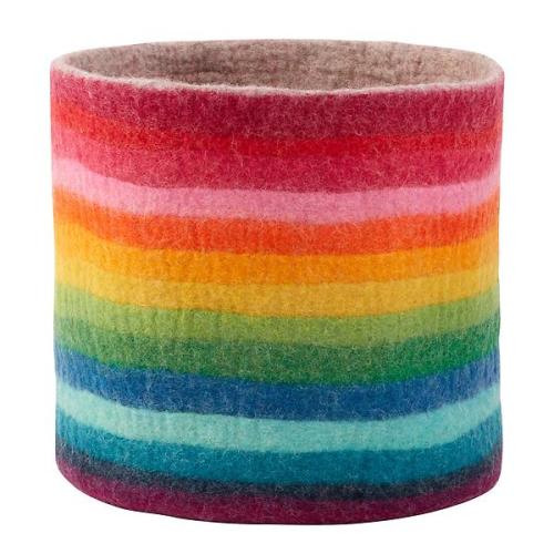 Joyful Felt Bin