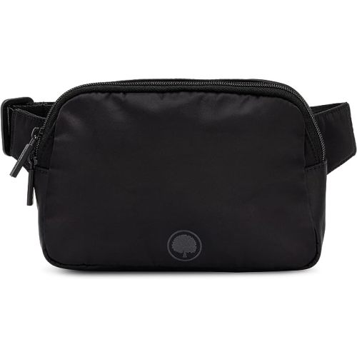 Parker Baby Diaper Belt Bag - Portable Fanny Pack Diaper Bag, Crossbody Bag for Moms - "Birch Belt Bag" - Black