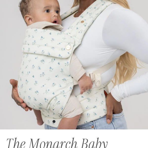 The Monarch Baby Carrier - Sunday Floral – Mabē