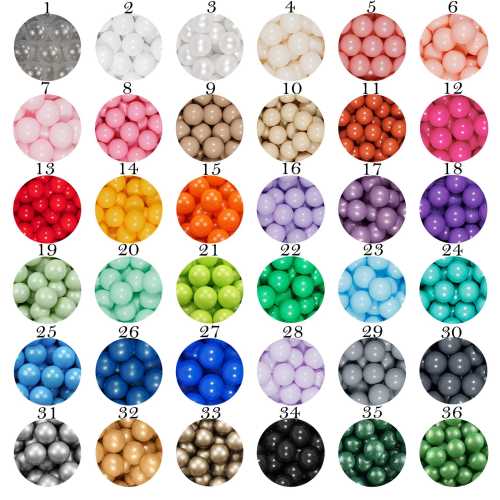 Balls for ballpit, 36 colors - 2,76&quot; (7 cm), Plastic balls, non-toxic, soft ball pit child, toddler gifts, activity toy baby gift twin