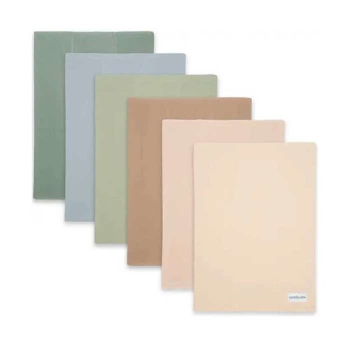 Cotton Burp Cloths (6 Pack)